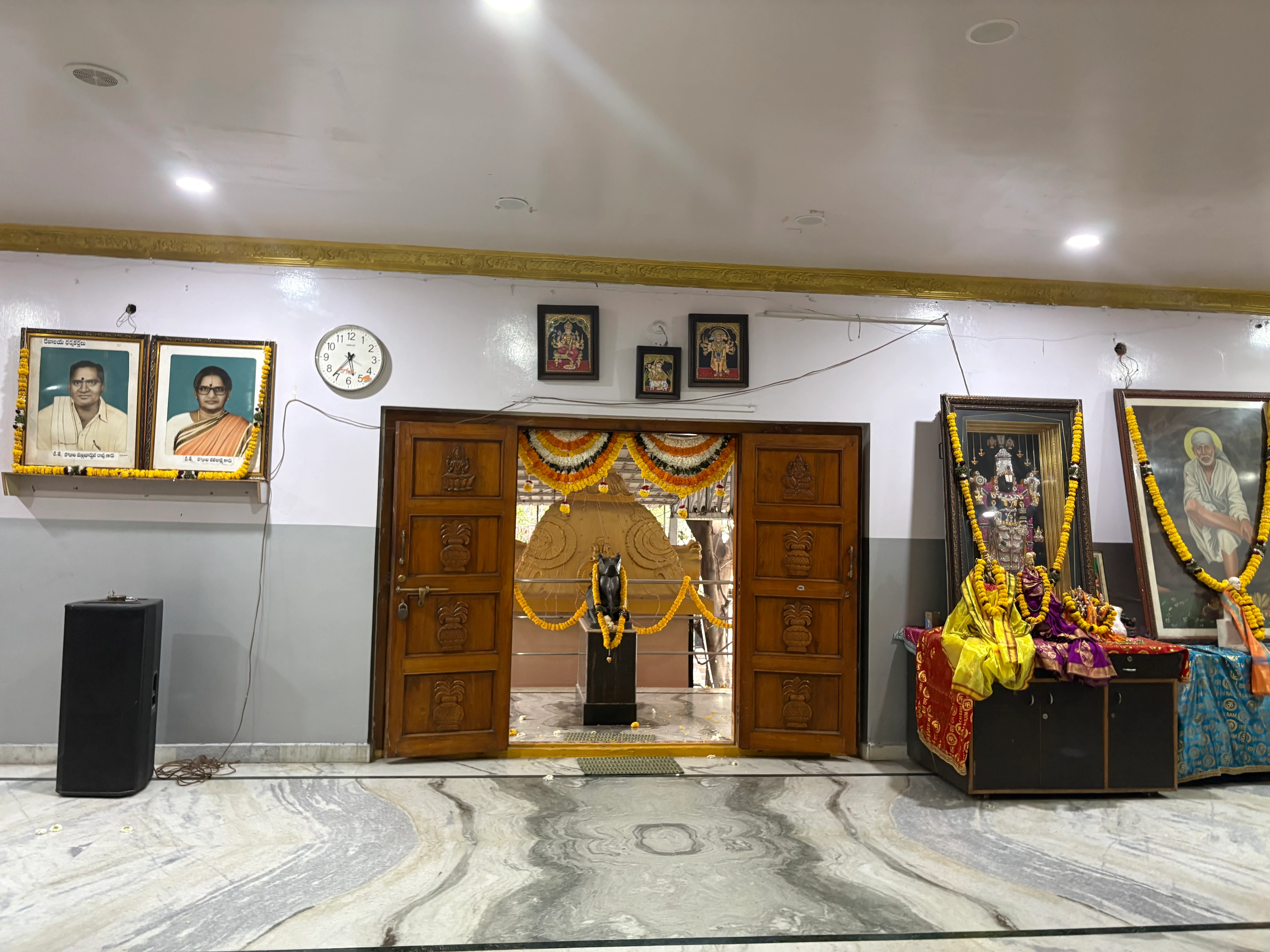 Panchamukha Shiva pratishtapana preparations